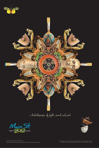 2012 Kaleidoscope Poster - Art Theme