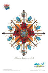 2012 Kaleidoscope Poster - Music Theme